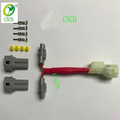 China Automotive Wiring FOR HONDA GREENHOUSE LOCKED ON POWER SOURCE SPLITTER WIRING ADAPTER HARNESS for sale