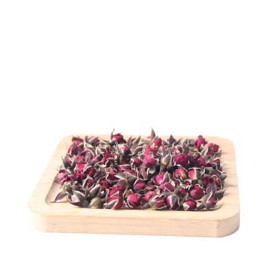 China Eco-friendly Wholesale Bulk Golden Edge Red Dry Edible Flower Rose Bud Tea Decoration Dried Flower Bathing for sale