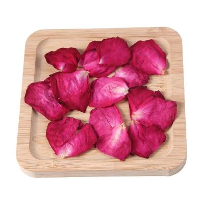 China Eco-friendly A Class Dried Rose Spa Soap Candle Dried Rose Petals Decor Flower For Bath for sale