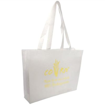 China 100% biodegradable high quality custom logo pla heat seal non woven grocery bag for sale