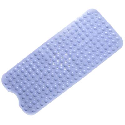 China Sustainable Factory Supply Anti Slip Non Slip PVC Shower Bathtub Mats With Suction for sale