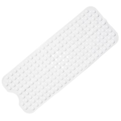 China Factory direct viable bathroom rug with suction cup non-slip PVC material bath mat for sale