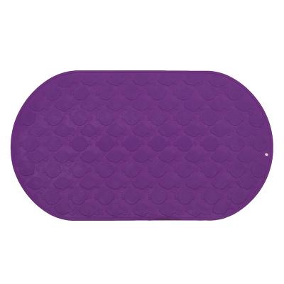 China Custom Made Eco-Frendly Size PVC Bath Mat Non Slip Washable Bathroom Mat Cover Bathroom Mat or Sport Center Mat for sale