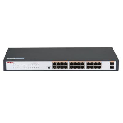 China LACP Low Price 26 Ports Layer2 Access Switch 2022 Gigabit Unmanaged Enterprise Switch In High Quality for sale