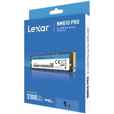 China Lexar LNM610PRO SSD M.2 Port NVMe Protocol Pcie4.0 500G/1T/2T Capacity Upgrade Flagship Upgrade for sale