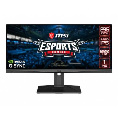 China MSI Non-Curved MAG301RF Full HD FAST-IPS 200Hz Ultra Wide 1ms 2560 x 1080 Refresh Rate HDR Ready 30 Inch G-Sync Compatible Gaming Monitor for sale