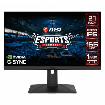 China MSI G273QPF 27inch Non-Curved Anti-Glare Super Narrow Bezel 1ms QHD 2560x1440 165Hz Refresh Rate Tilt Adjustment G-synchro IPS Gaming Monitor for sale