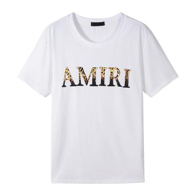 China High Quality Cotton High Street Monogrammed High Street Clothes Summer Short Sleeve Casual Men's T-Shirts for sale