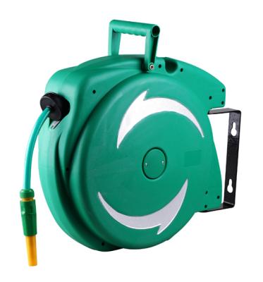 China Adjustable Retractable Wall Mounted Portable Water /Garden Hose Reel With 10m Hose for sale