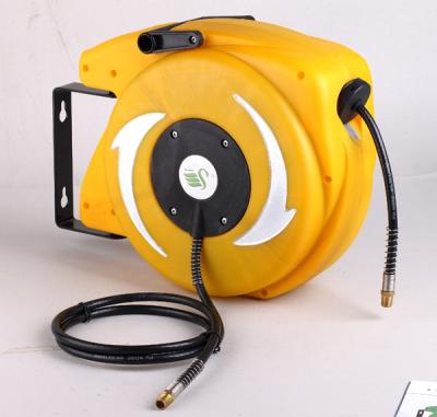 China Adjustable High Quality Retractable Air Hose Reel , Reel Works Air Hose Reel for sale