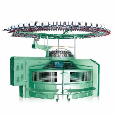 China Open Width Circular High Heel Chain Double Jersey Knitting Machines for sale