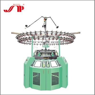 China Simple warp jersey circular knitting machines baiyuan machine for sale