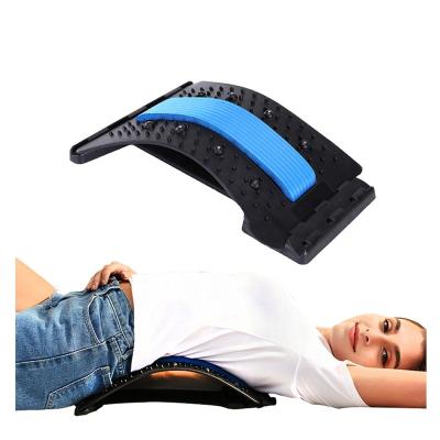 China 2021 Best Magnet Therapy Back Stretcher Massager Portable Back Stretcher Lumbar Support Spinal Pain Relieve Back Pain Muscle Pain Relief for sale