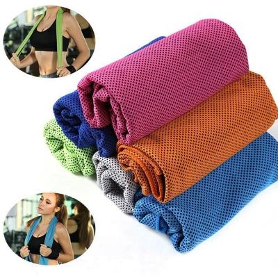 China Microfiber QUICK DRY ice soft breathable cool towel for yoga, golf, gym, instant cold cooling towel for neck and face for sale