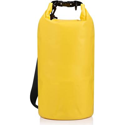 China Polyester + Waterproof PVC Dry Bag, Floating and Lightweight Bags for Kayaking, Boating, Fishing, Swimming and Camping for sale