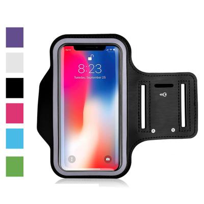 China Waterproof Outdoor Sports Phone Running Holder Armband Case Gym Phone Bag Arm Band Pouch for sale