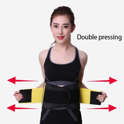 China Wait to Protect Breathable Waist Support Lumbar Lumbar Lower Belt Sciatica, Herniated Disc, Scoliosis Back Pain Relief Adjustable Strap Dual for sale