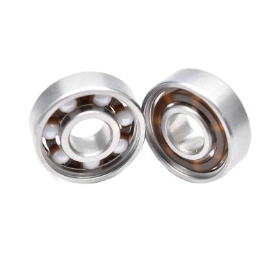 China Never Rusty Super Speed ​​608 608Z 608RS Skateboard Bearing Bakelite Cage With ABS RED 8pcs/set 608 Ball Bearings ABEC-11 608 Bearings for sale