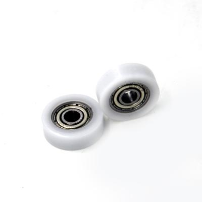 China BS60416-5 Modern Plastic Wheel With Bearing For Cooking Home Display Cabinet 4x16x5mm for sale