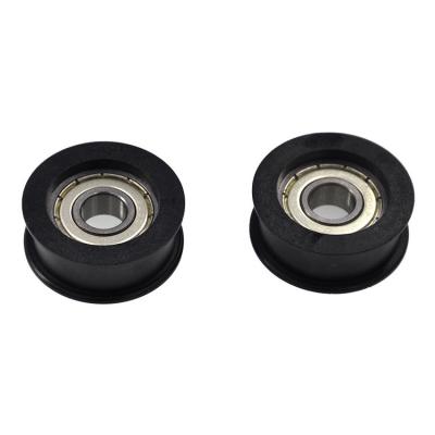 China BSH600036-14 Modern Black Imported Nylon Plastic-Coated Bearing High Quality Pulley 10x32x14mm for sale