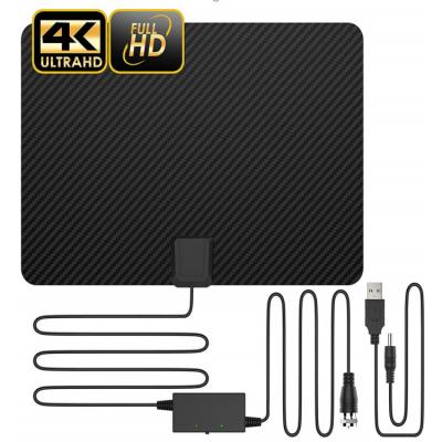 China 50-75 Miles Long Range 4K 1080P TV Antenna , Freeview Channels UHF 38Dbi VHF Amplified Indoor Digital TV TV Antenna WD039 for sale