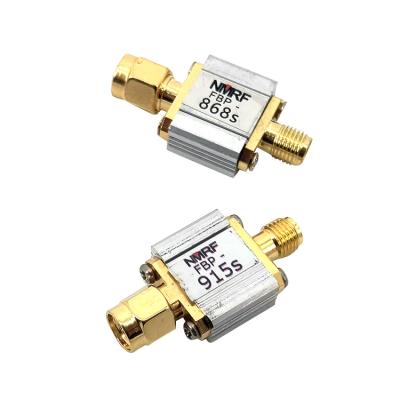 China 3dbi bandwidth 866 | 870MHz 902MHz RFID Remote SAW SMA Band Pass Connectors Filter WD038 for sale