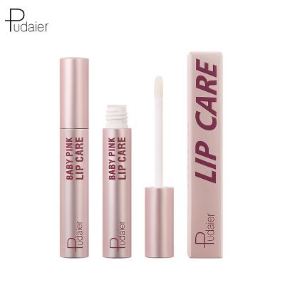 China Pudaier Pale Roses Lip Care Waterproof Lasting Moisturizer Brighten Lines Anti-drying Lip Balm Lip Balm for sale