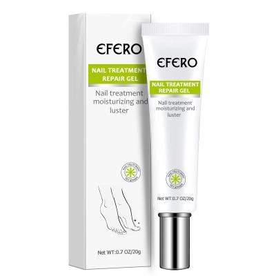 China EFERO 20g Foot Nail Toe Nail Infection Paronychia Onychomycosis Fungus Removal Toenail Fungus Foot Essence Care Feet Treatment Gel Anti for sale