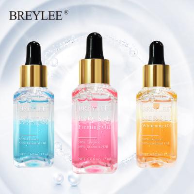 China BREYLEE Skin Revitalizer Hyaluronic Acid Essential Oils Moisturizer Cream Whitening Skin Care Rose Firming Facial Serum Anti-Aging Essence Face for sale