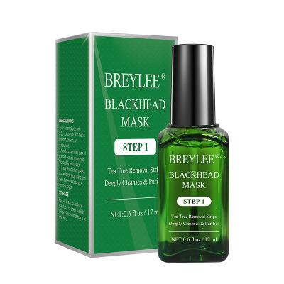 China BREYLEE Blackhead Remover Mask Blackhead Remover Acne Treatment Serum Black Head Shrink Pore Essence Peel Off Facial Sheet Mask Skin Care for sale