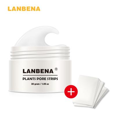 China LANBENA Blackhead Pore Remover Nose Blackhead Remover Blackhead Remover Face Mask Acne Exfoliation Treatment Black Deep Cleansing Skin for sale