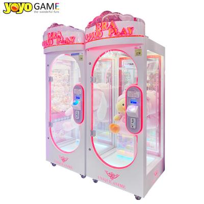 Chine Jeux de coupes à la pièce à l'aide d'une machine à prix de jeu de coupes à l'aide d'une machine à prix de coupes à la date rose Jeux cadeaux Jeux d'arcade à vendre