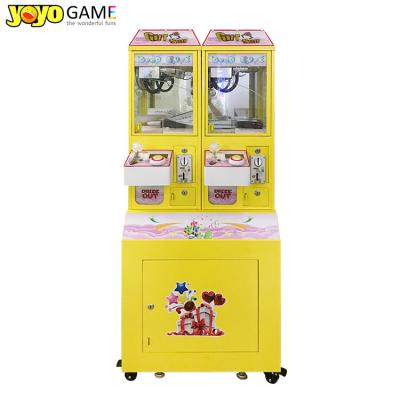 China Boutique Münzbetriebene Mini-Claw-Maschine mit Kreditkartenleser für Kinder Spielzeugkranich Arcade-Claw-Maschine zu verkaufen