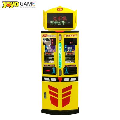 China Automatic Coin Changer Machine Automatic Bill Exchange Arcade Game Token Coin Change Machine for sale