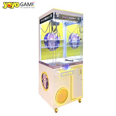 Cina Macchina arcade di alta qualità Monete azionata Giochi 31 pollici Moved Star Toy Claw Crane Machine Con Accepitore di bollette in vendita