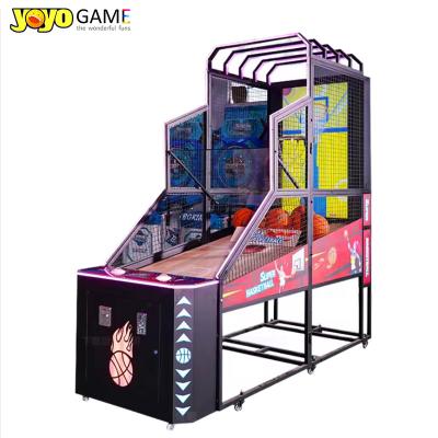 China Indoor Arcade Game Machines Ticket Redemption Coin Operated Basketball Machine for sale