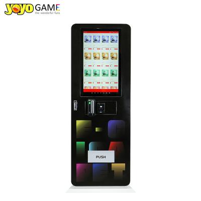 China Automated  Smoking Cigarette ID Card Reader Age Verification Scanning Vending Machine With Credit Card Reader for sale