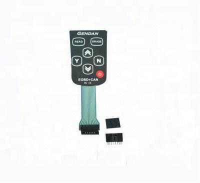 China Telecommunication Equipment Keyboard Membrane Switch With Cheap Price Good Quality Membrane Keypad for sale