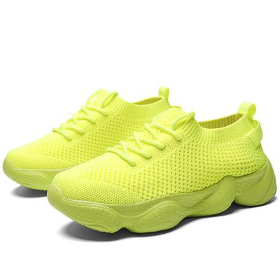 China 2021 new fashion trend big size ladies lace up sport vulcanized flat women's shoes casual shoes for sale