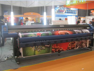 China 1.8M / 3.2M Eco Solvent Double Side Printer with Epson DX7 head to print Banner for sale