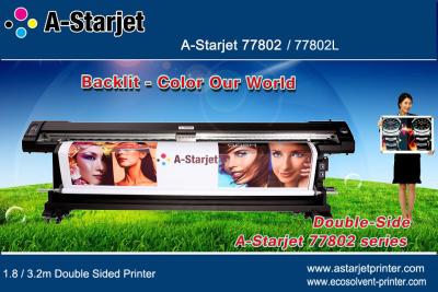 China A-Starjet Large Format Double Sided Printer 1.8M for Flex Banner for sale