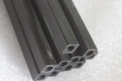 China 10MM 20mm Carbon Fiber Square Tube Round Inside Frt for sale