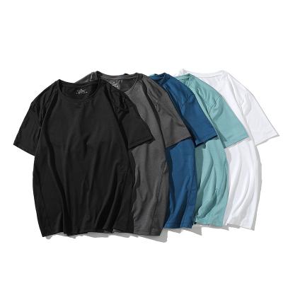 China Other | Lunan Clothing | | new 2021 pure summer trend Han edition color round collar nc sets loose type man with short sleeves for sale