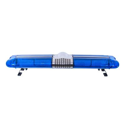 China Car Roof Light Bar Police Led Flashing Blue Warning Lights With Siren Strobe Emergency Led Light Bar ZJ-2000 for sale