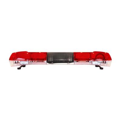 China Solar Powered Led Warning Truck 2021 Red Flashing Light Bar Led Warning Lightbar ZJ-8000 for sale