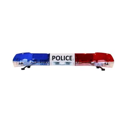 China PC+Aluminium design unique hot selling popular product led slim lightbar red and blue for sale