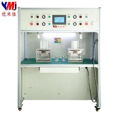 China High efficiency YMJ efficiency and proper double vacuum oca lamination machine with air filter and ionizing wind gun for sale