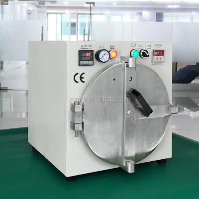 China Hotels Safe Machine YMJ Mini Autoclave Air Bubble Remover for LCD Lamination for sale