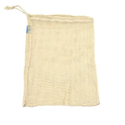 China Eco Friendly Washable Reusable Mesh Laundry Bag Organic Cotton Product Bags For Vegetables for sale