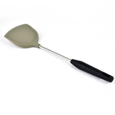 China Sustainable Heat Resistant Silicone Kitchen Cooking Turner Utensils Cookware Accessory for sale